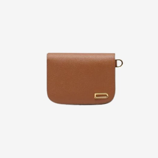 Delvaux Vagabond Compact Wallet Alpina Calf Black