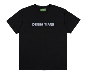 Buy Denim Tear Bust Down Tears Tee Black at Sasom – Authentic and Ready to Ship