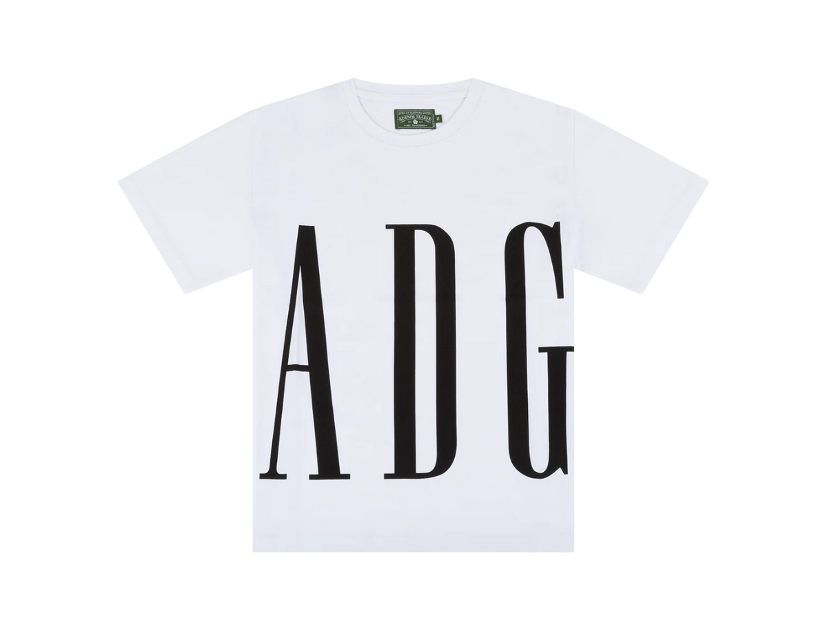 ☆関税/送料込み☆【Denim Tears】ADG ウォッシュドTシャツ Denim Tears ADG Inc. Tee White Shop Authentic at SASOM
