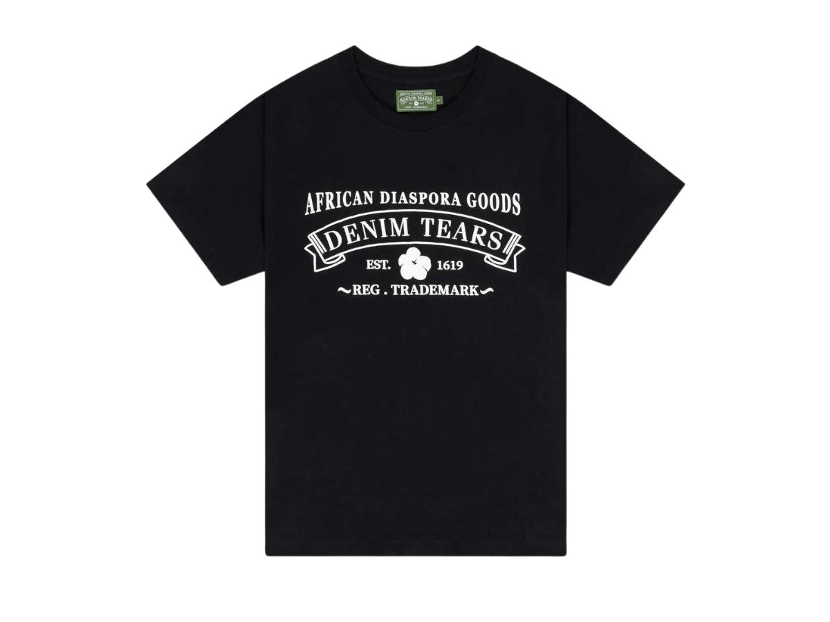 Denim Tears ADG Tee Black Shop Authentic at SASOM