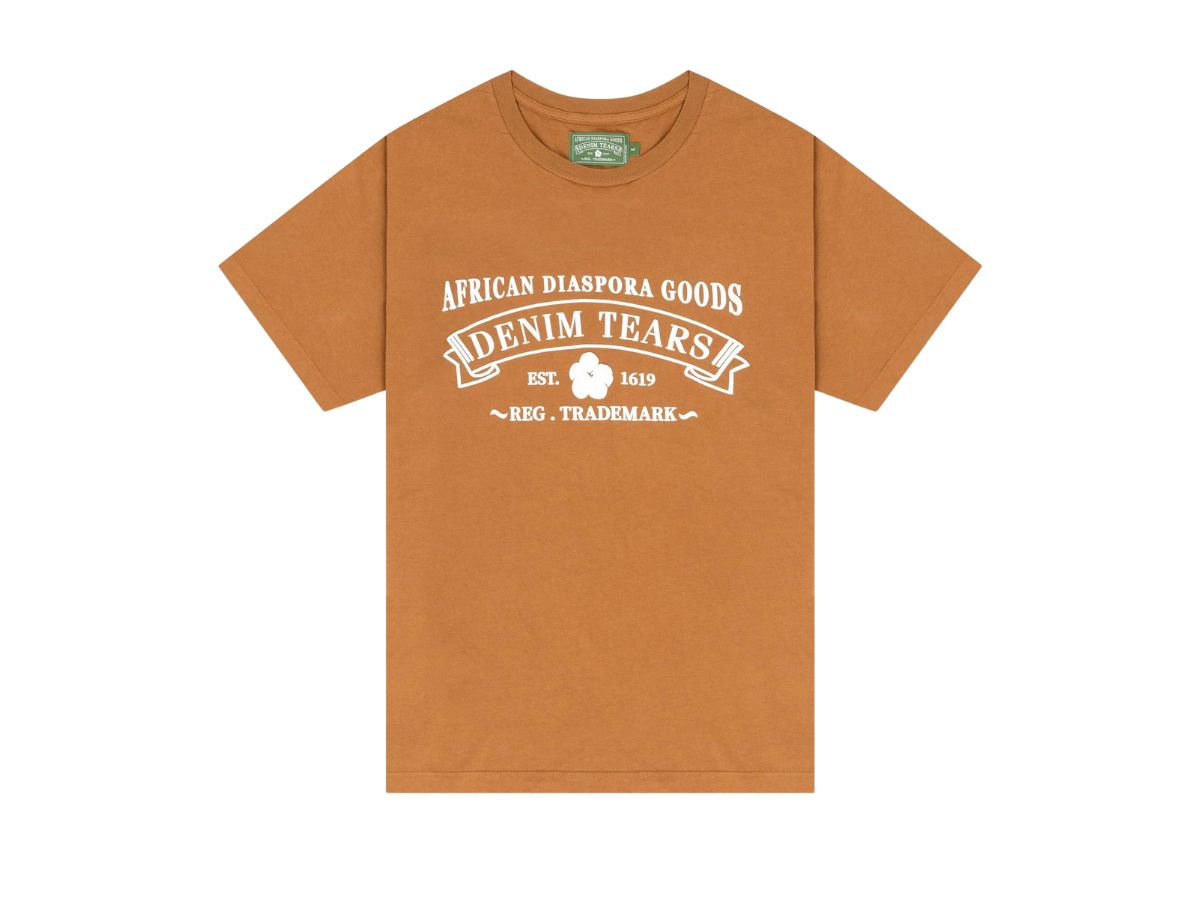 ◆Denim Tears◆ADG Tシャツ 送料込 Denim Tears(デニムティアーズ) ADG TeeロゴプリントTシャツ