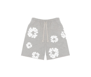 Buy Denim Tears The Cotton Wreath Shorts Grey at Sasom – Authentic and Ready to Ship