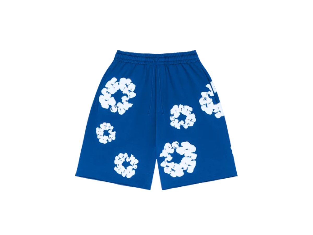 SASOM | apparel Denim Tears The Cotton Wreath Shorts Royal Blue