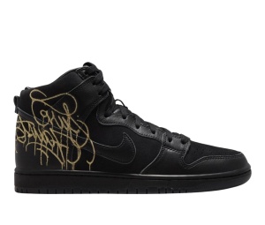 Buy Nike SB Dunk High FAUST Black Gold (Special Box) at Sasom – Authentic and Ready to Ship