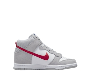 Buy Nike Dunk High Athletic Club Grey Red GS at Sasom – Authentic and Ready to Ship