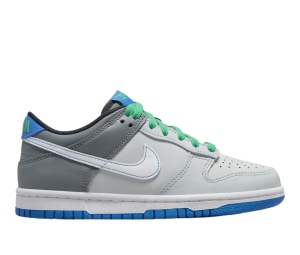 Buy Nike Dunk Low Pure Platinum Photo Blue GS at Sasom – Authentic and Ready to Ship