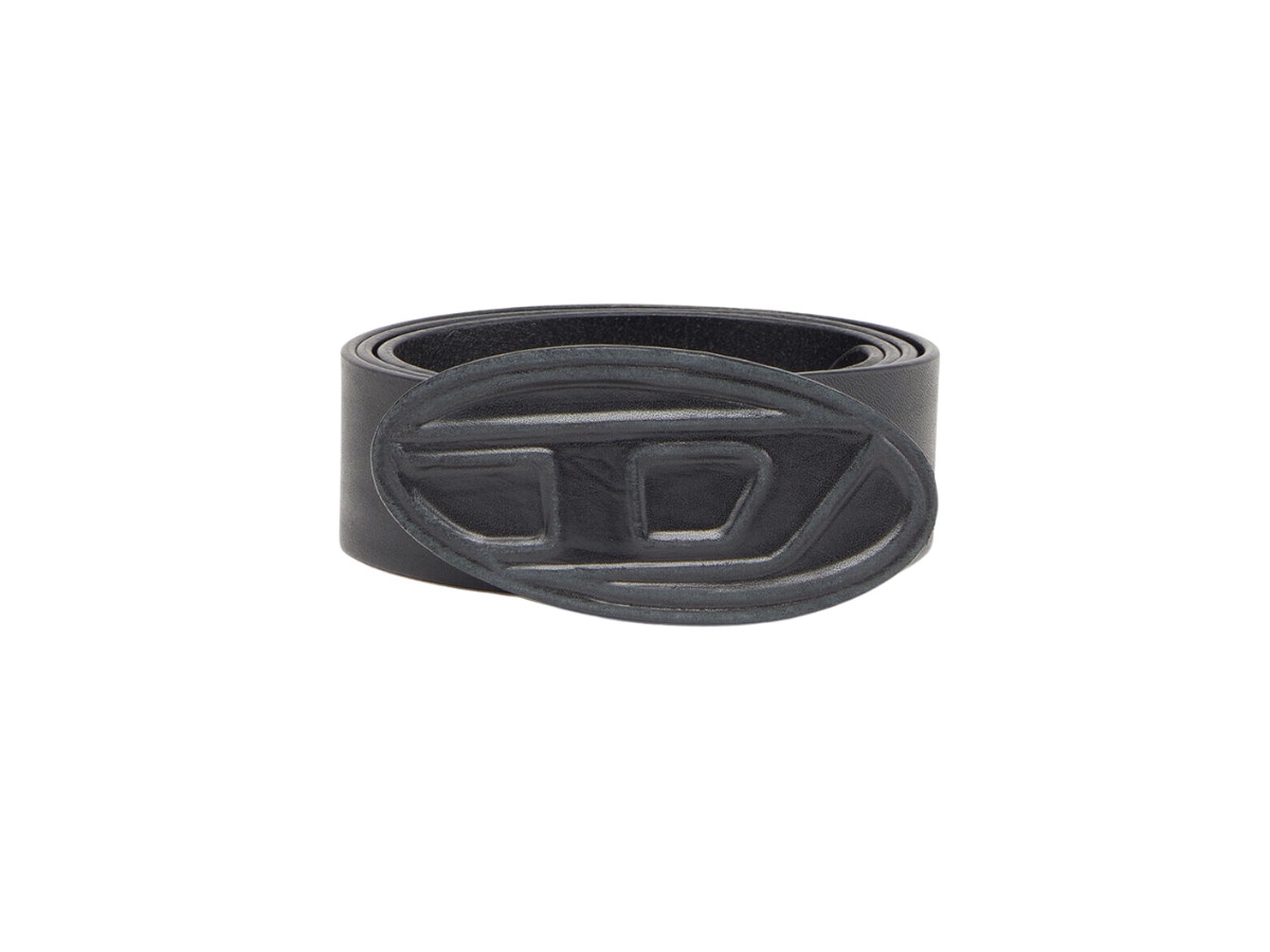 SASOM | เครื่องประดับ Diesel B-1DR Scratch Leather Belt With Leather D ...