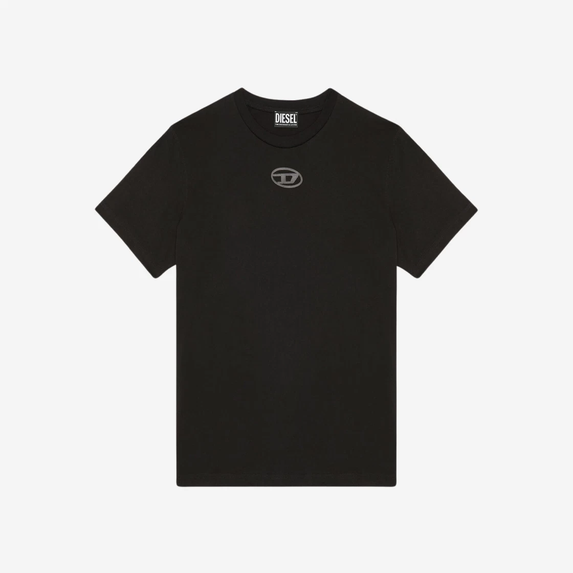 Diesel T-Diegor-G13 Raised Oval D Logo T-Shirt Black