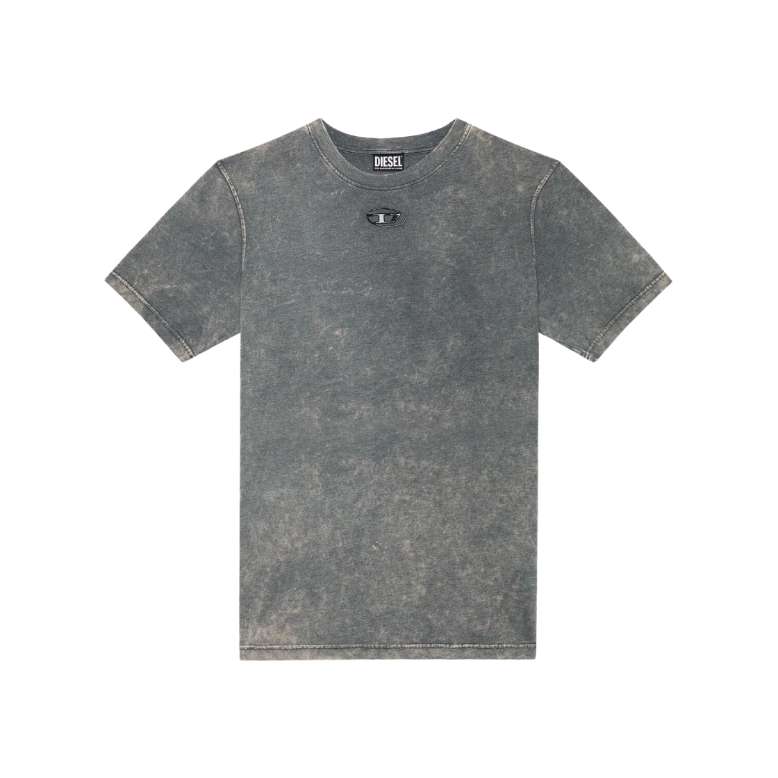 ◆送料無料◆DIESEL T-JUST-G1 OVERDYED T-SHIRT◆男女共用◆ Buy Diesel T-Just-G1 Overdyed T-Shirt with Logo Grey | SASOM