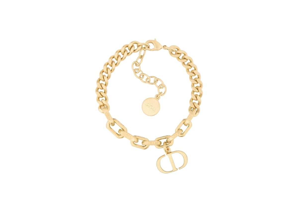 SASOM | accessories Dior 30 Montaigne Bracelet In Gold-Finish Metal ...