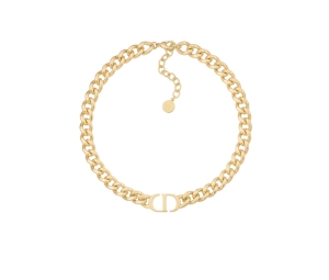 Buy Dior 30 Montaigne Choker In Gold-Finish Metal at Sasom – Authentic and Ready to Ship