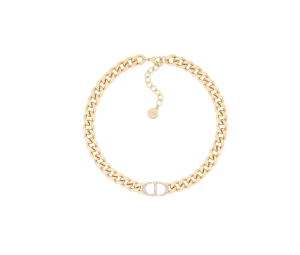 Buy Dior 30 Montaigne Necklace In Crystal CD Gold-Finish Metal And Silver-Tone Crystals at Sasom – Authentic and Ready to Ship