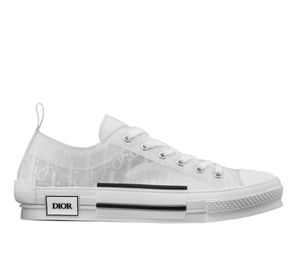 Dior B23 Low-Top Sneaker White Oblique Canvas