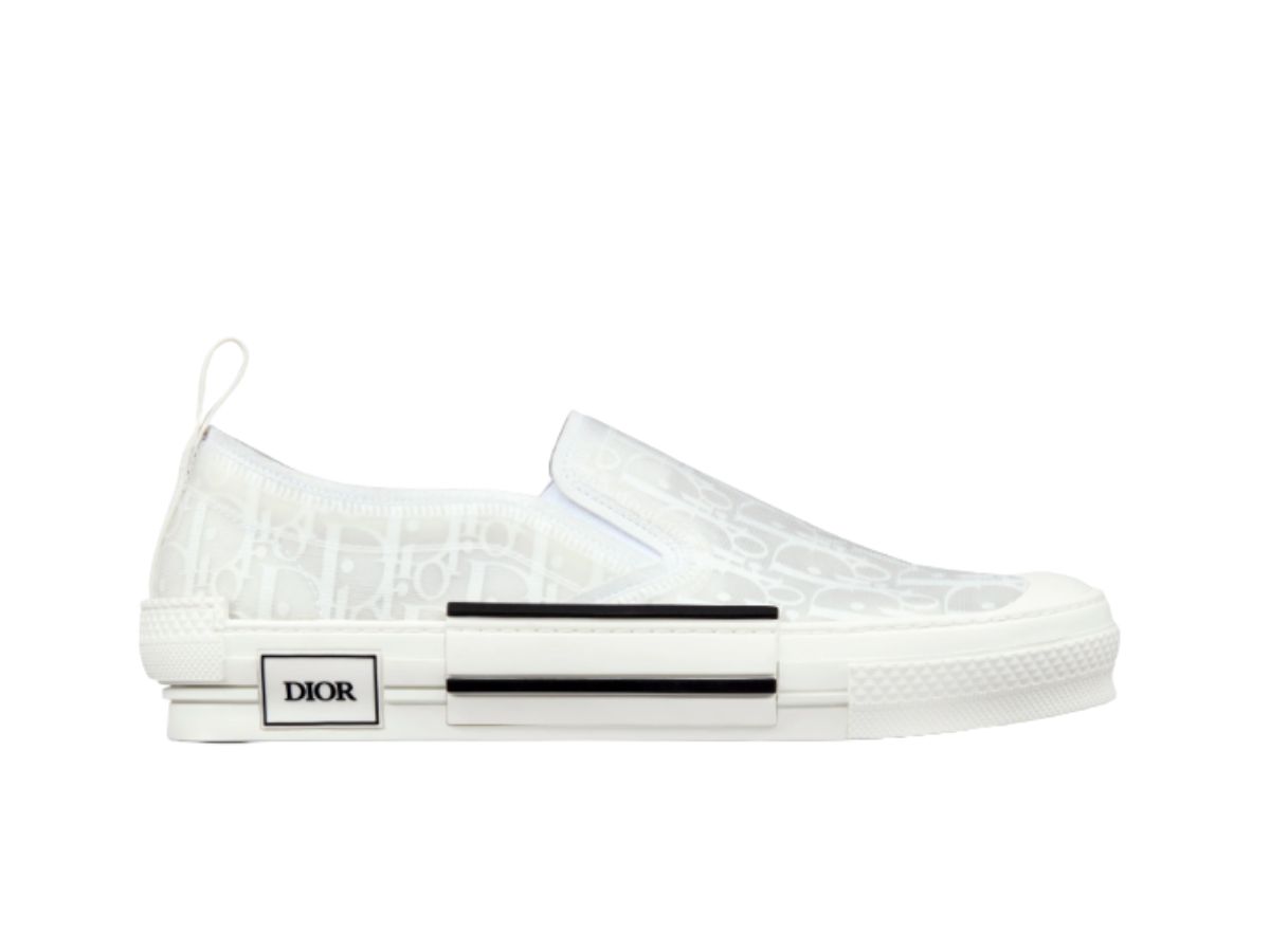 SASOM | รองเท้า Dior B23 Slip-On Sneaker White Oblique Canvas เช็คราคา ...