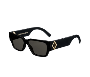Buy Dior CD Diamond S5I In Black Square Sunglasses Acetate Frame With Gray lenses at Sasom – Authentic and Ready to Ship