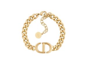 Buy Dior CD Navy Bracelet In Gold-Finish Metal at Sasom – Authentic and Ready to Ship