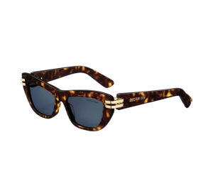 Buy Dior CDior B2U In Havana Butterfly Sunglasses Acetate Frame With Blue Lenses at Sasom – Authentic and Ready to Ship