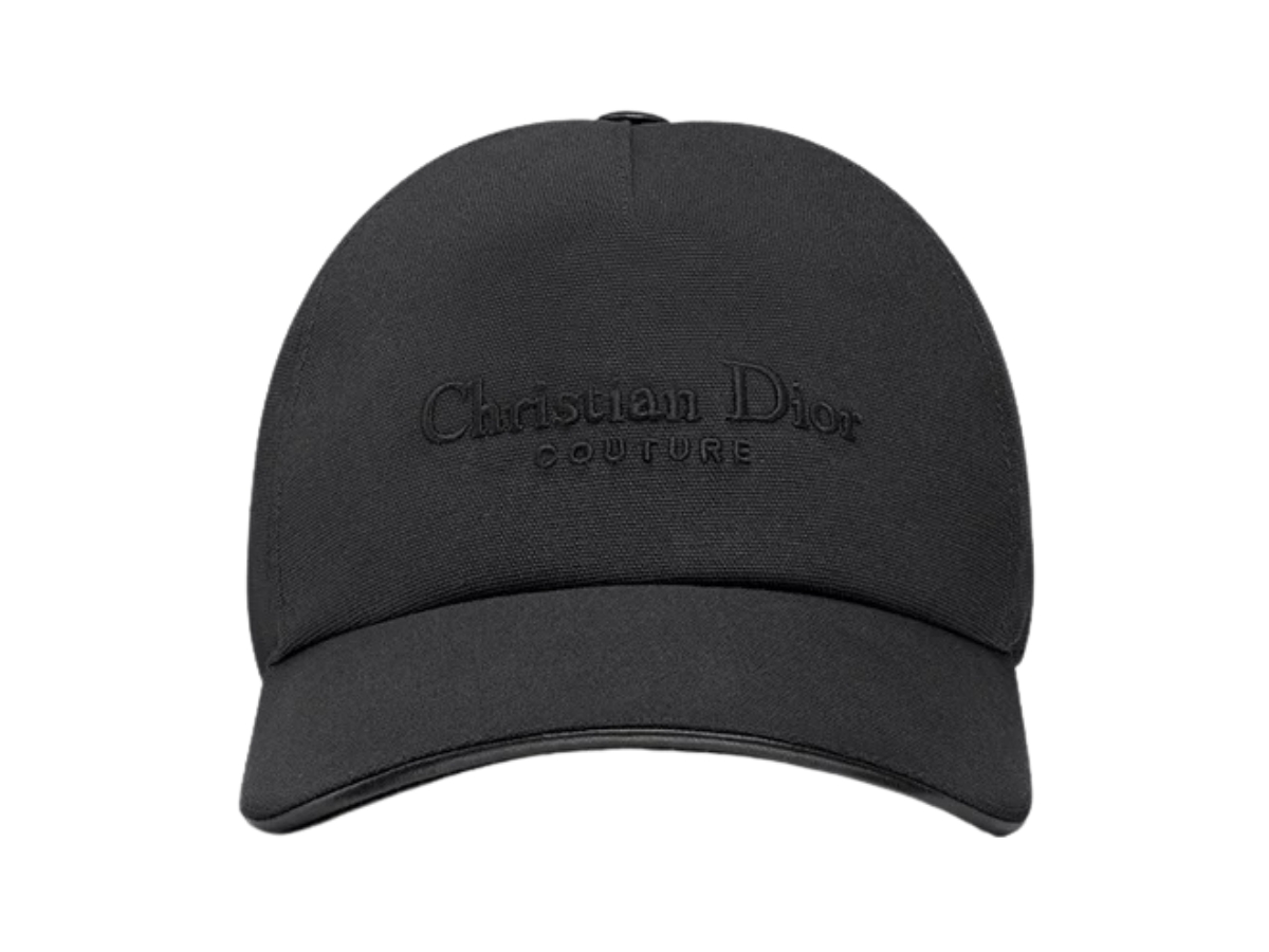 Dior】Emboirdered Baseball Cap/キャップ/ブラック