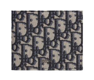 Buy Dior Compact Wallet Beige and Black Oblique Jacquard at Sasom – Authentic and Ready to Ship
