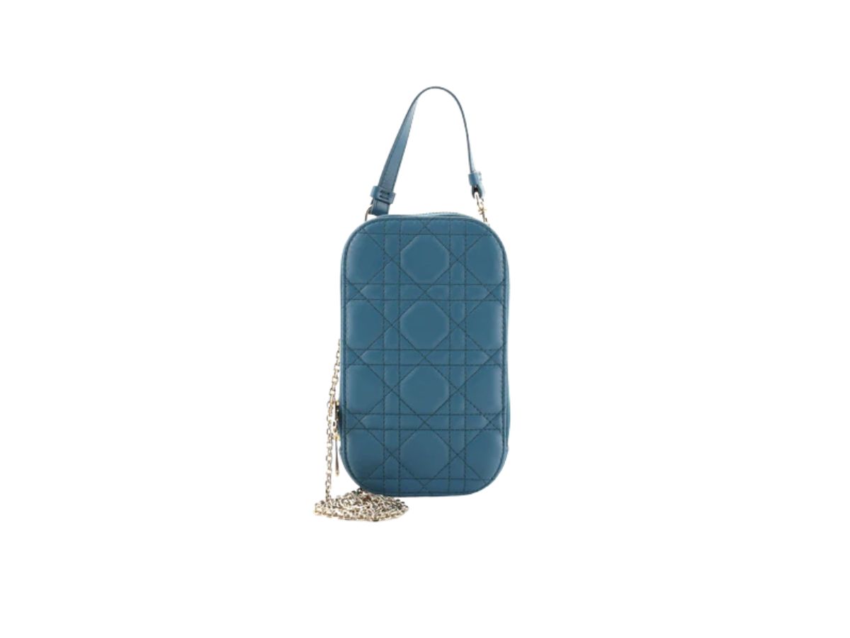 LADY DIOR PHONE HOLDER 星スタッズ c14544di_dior_lady_dior_phone_