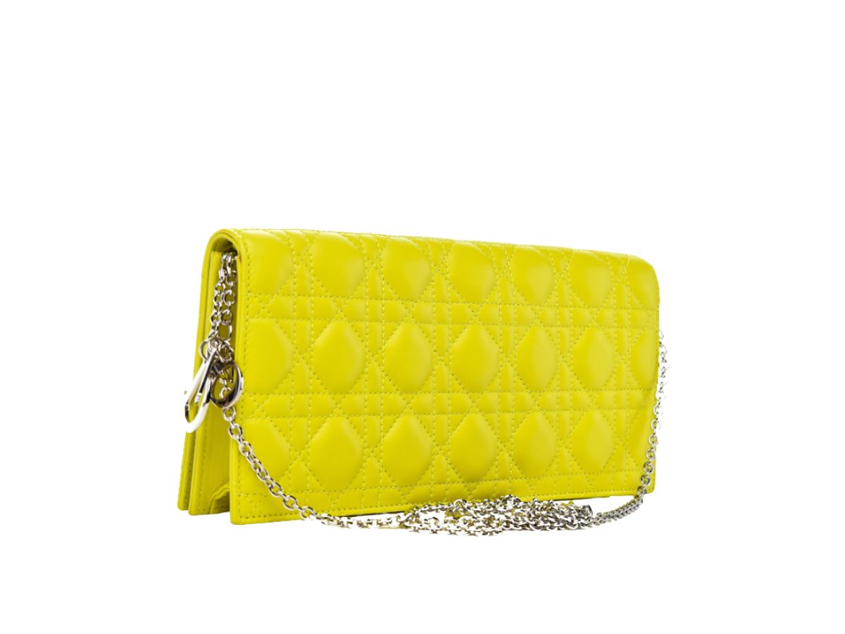 Dior discount lambskin clutch