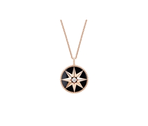 Buy Dior Large Rose Des Vents Medallion In Pink Gold Diamond And Onyx Hardware Pink Gold at Sasom – Authentic and Ready to Ship