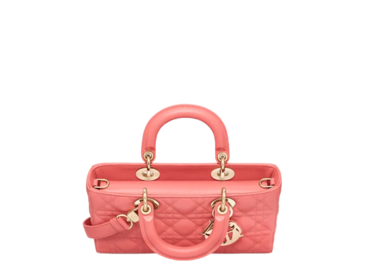 D-JOY BAG 22 IN LIGHT BLUE LAMBSKIN