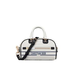 Buy Dior Micro Zip Bowling Bag White Calfskin at Sasom – Authentic and Ready to Ship