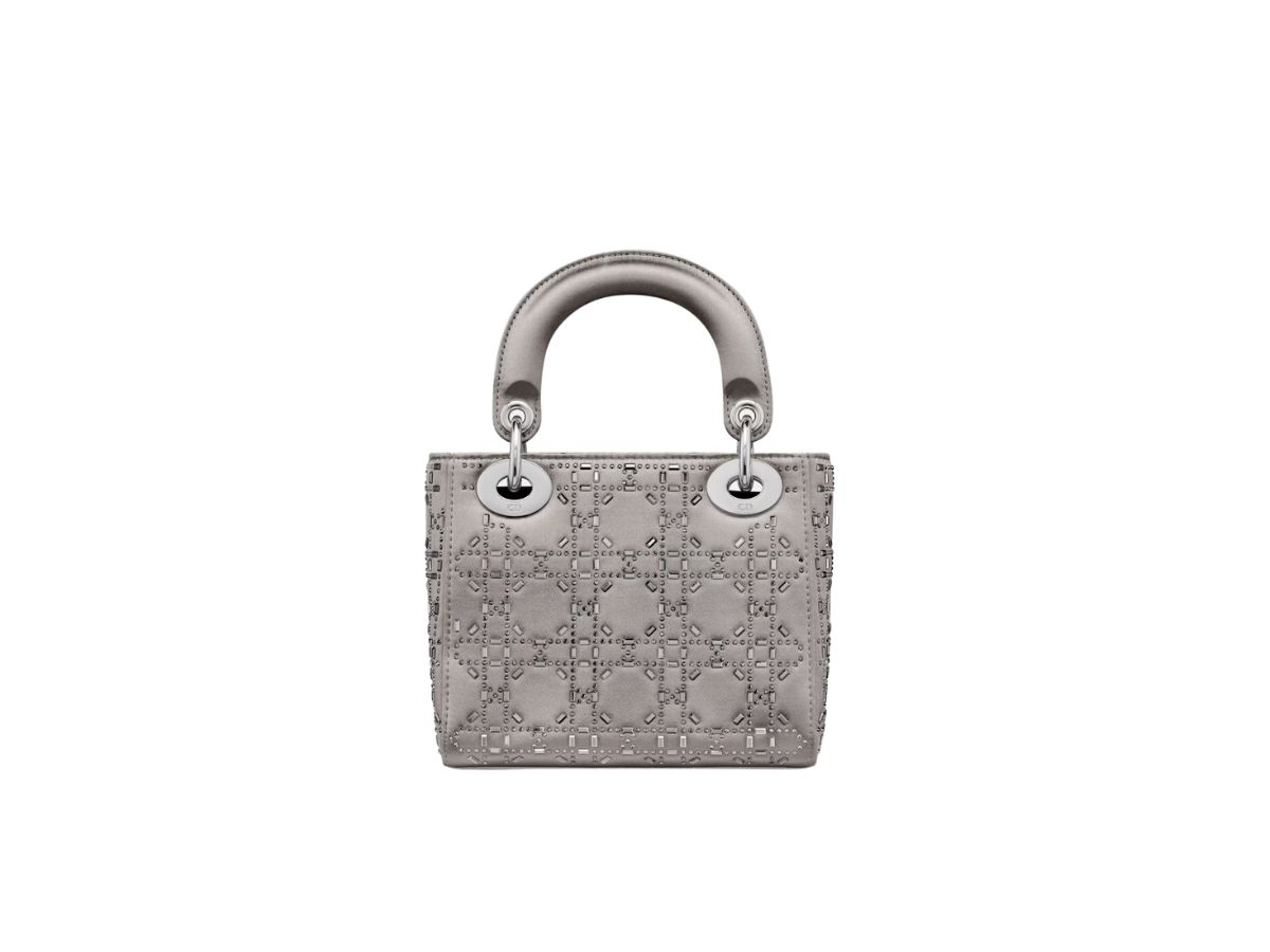 Lady dior grey bag online