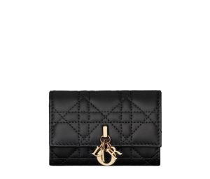 Buy Dior Miss Dior XS Wallet In Black Cannage Lambskin at Sasom – Authentic and Ready to Ship