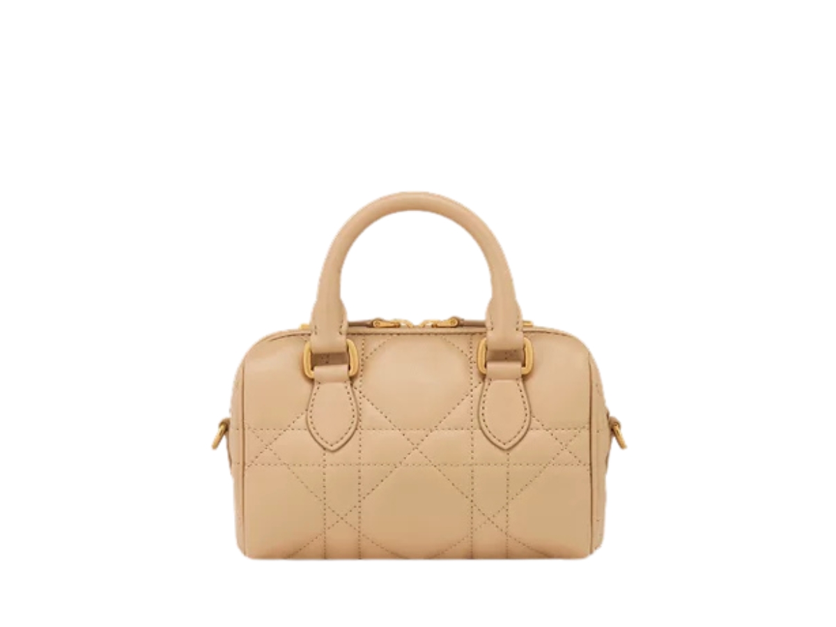 Dior Nano Dior Groove 17 Bag In Calfskin Leather With Gold 