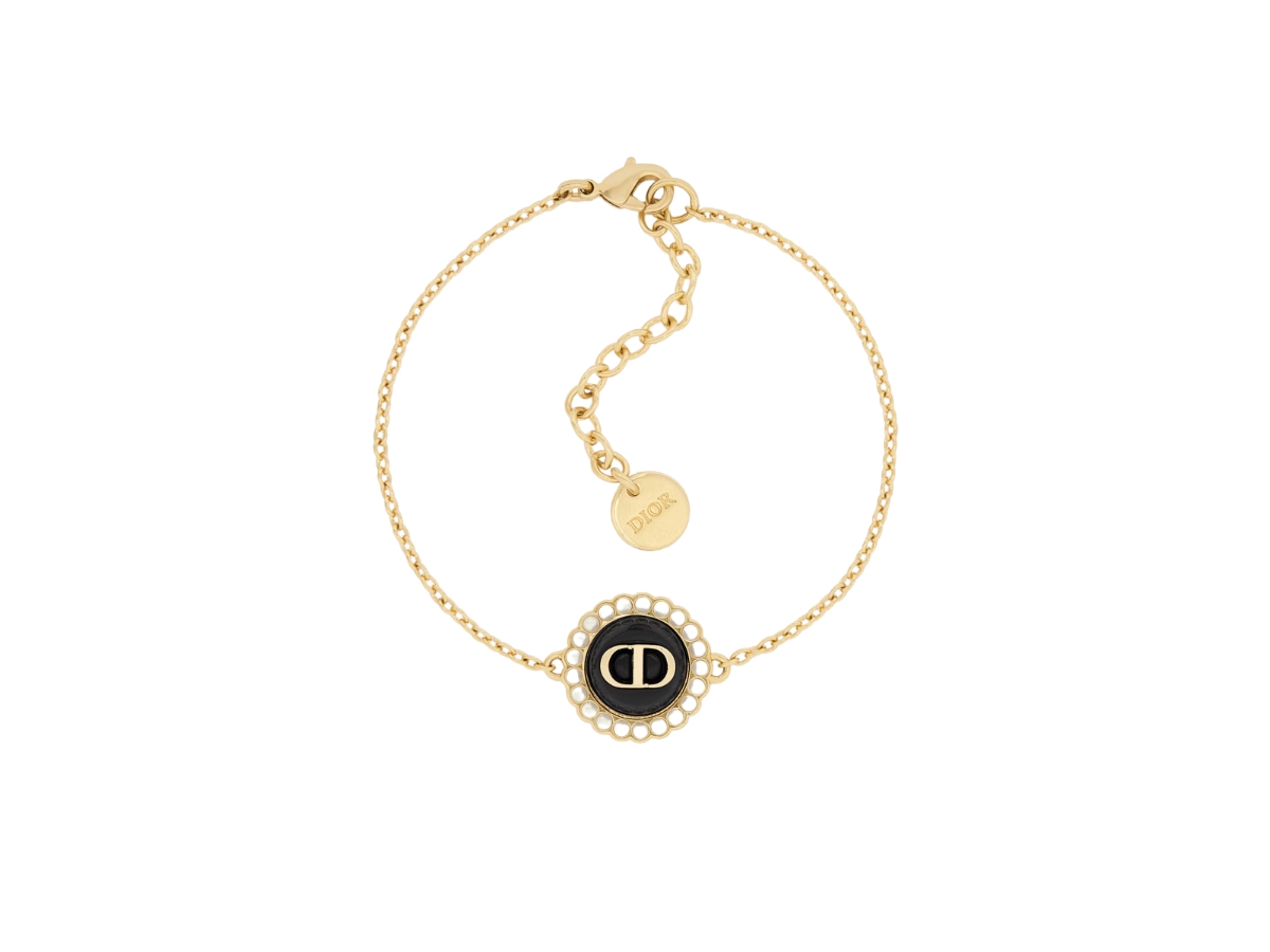 Dior Women's Petit CD Baroque Bracelet Metal White main image 1