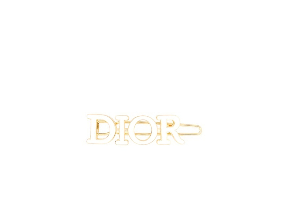 Dio(r) Revolution Barrette Dior DIO(R)EVOLUTION HAIR BARRETTE/SLIDE Gold hardware Metal  main image 3