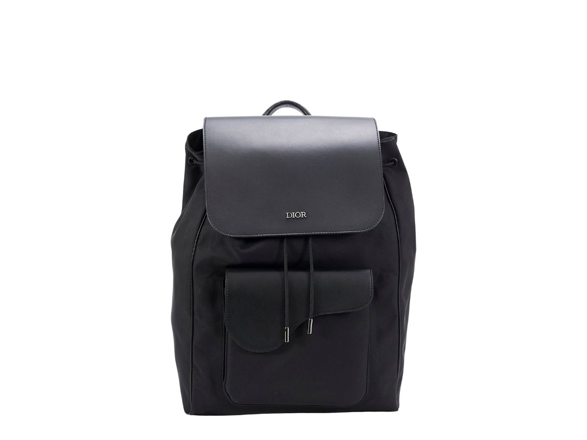 Dior best sale saddle backpack