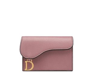 Buy Dior Saddle Flap Card Holder Peony Pink Goatskin at Sasom – Authentic and Ready to Ship