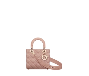 Buy Dior Small Lady Dior My Abcdior Bag In Blush Cannage Lambskin With Gold-Finish Metal Hardware at Sasom – Authentic and Ready to Ship