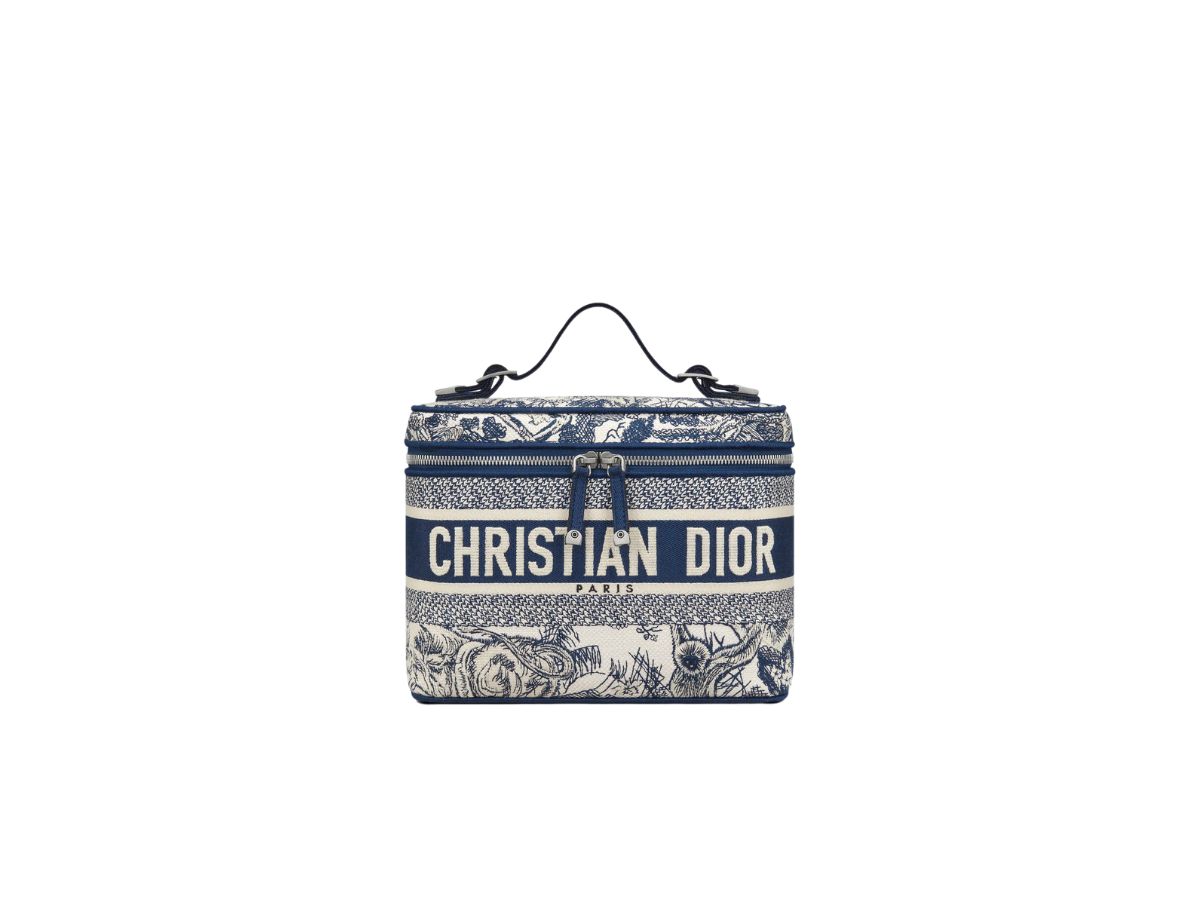 Vanity case Dior Blue in Polyester - 34665869
