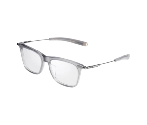 DITA LSA-405 In Satin Crystal Grey-Silver Antique Frame With Clear Lenses