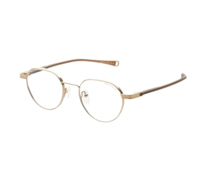 DITA LSA-420 Optical In Gold Sand-Copperhead Brown Frame With Clear Lenses