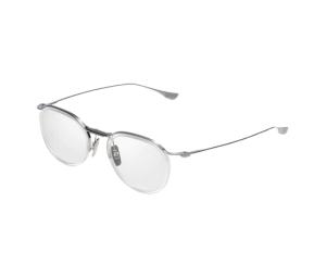 DITA Schema-Two In Antique Silver-Crystal Clear Frame With Clear Lenses