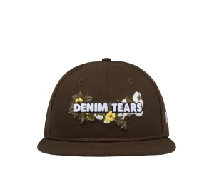 Buy Denim Tears New Era Floral Logo Cap Brown at Sasom – Authentic and Ready to Ship