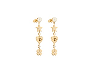 Buy Dior Earrings Gold at Sasom – Authentic and Ready to Ship