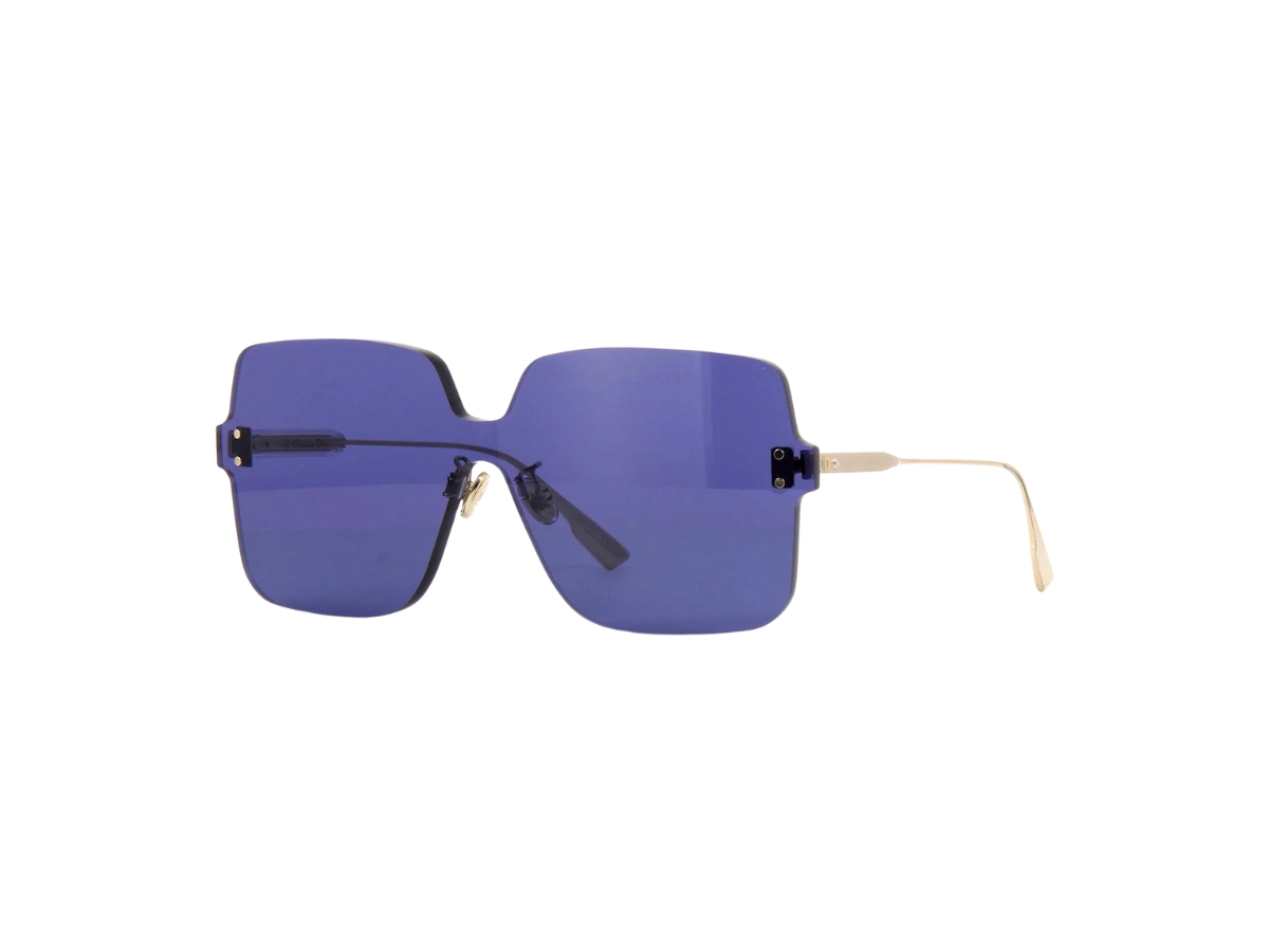Buy Dior Sunglasses In Gold Frame With Blue Lenses at Sasom – Authentic and Ready to Ship
