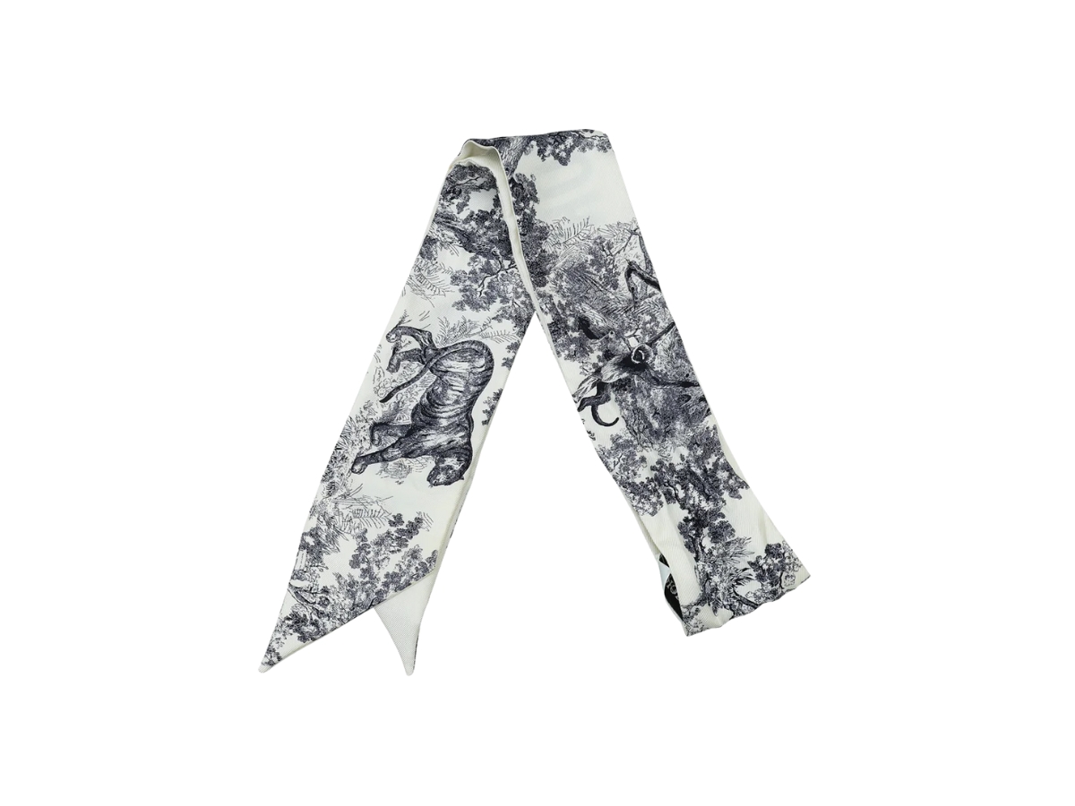 Buy Dior Bicolor Toile de Jouy Sauvage Mitzah Twilly at Sasom – Authentic and Ready to Ship