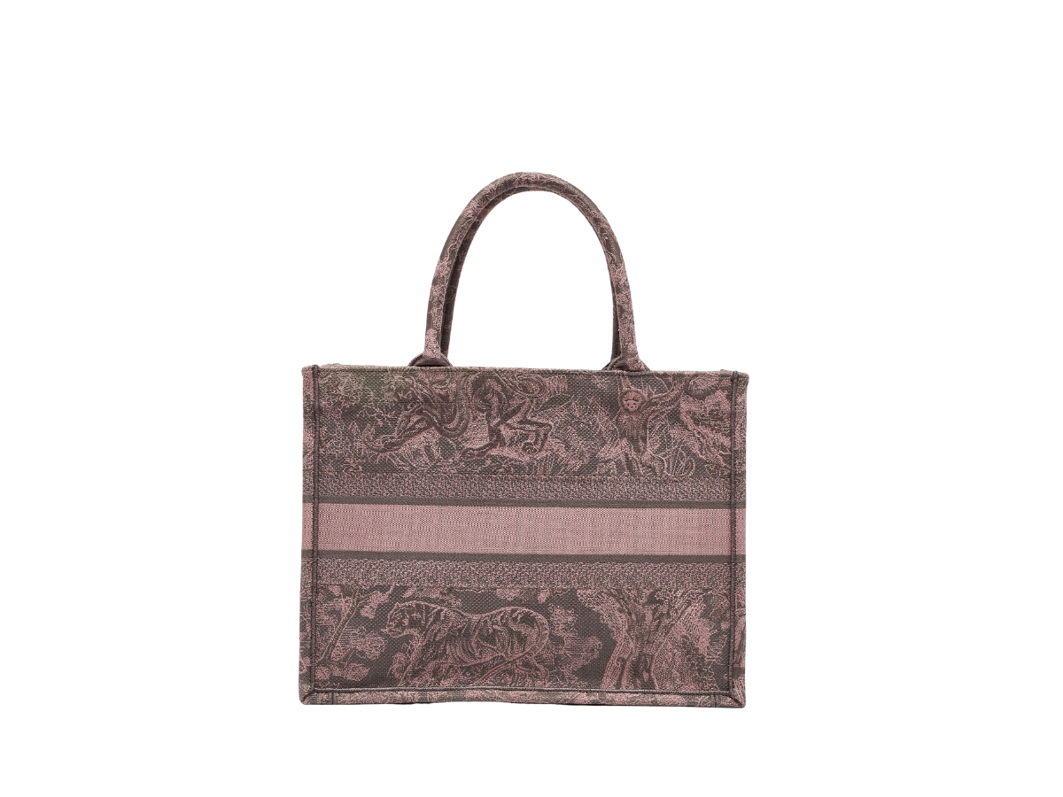 トートバッグ Dioriviera Dior Book Tote Toile de Jouy Sauvage bag Medium CHRISTIAN DIOR Book Medium Toile De Jouy Reverse Embroidery