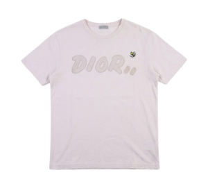 Buy Dior x KAWS Bee tee Pink at Sasom – Authentic and Ready to Ship