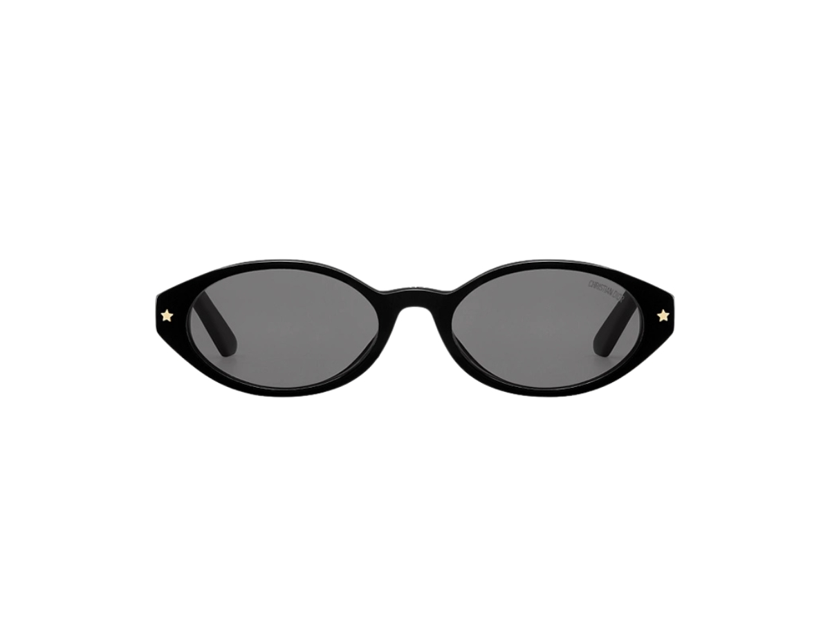 Dior Dior Pacific R1F In Black Acetate Frame With Gray Lenses - view 2