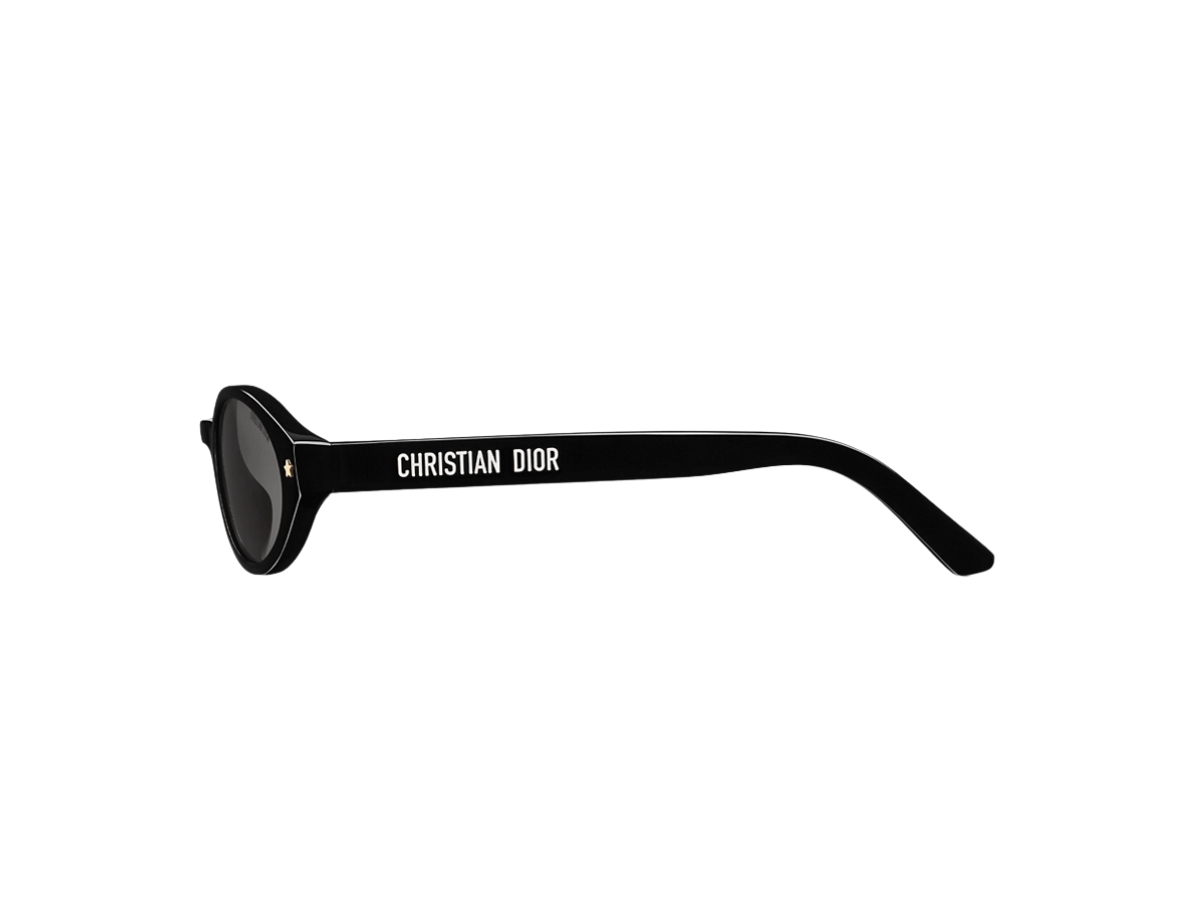 Dior Dior Pacific R1F In Black Acetate Frame With Gray Lenses - view 3