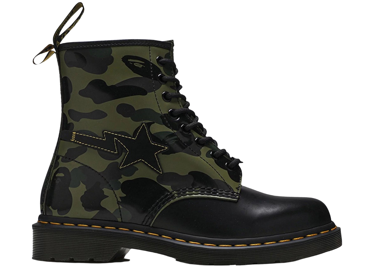 Bathing ape doc discount martens