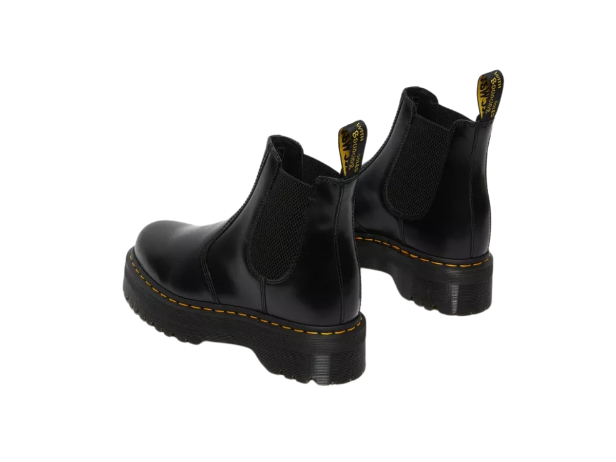 2976 quad chelsea boots black leather